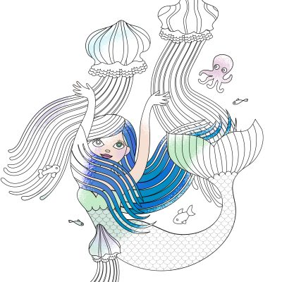 Medusa Mermaid Sample